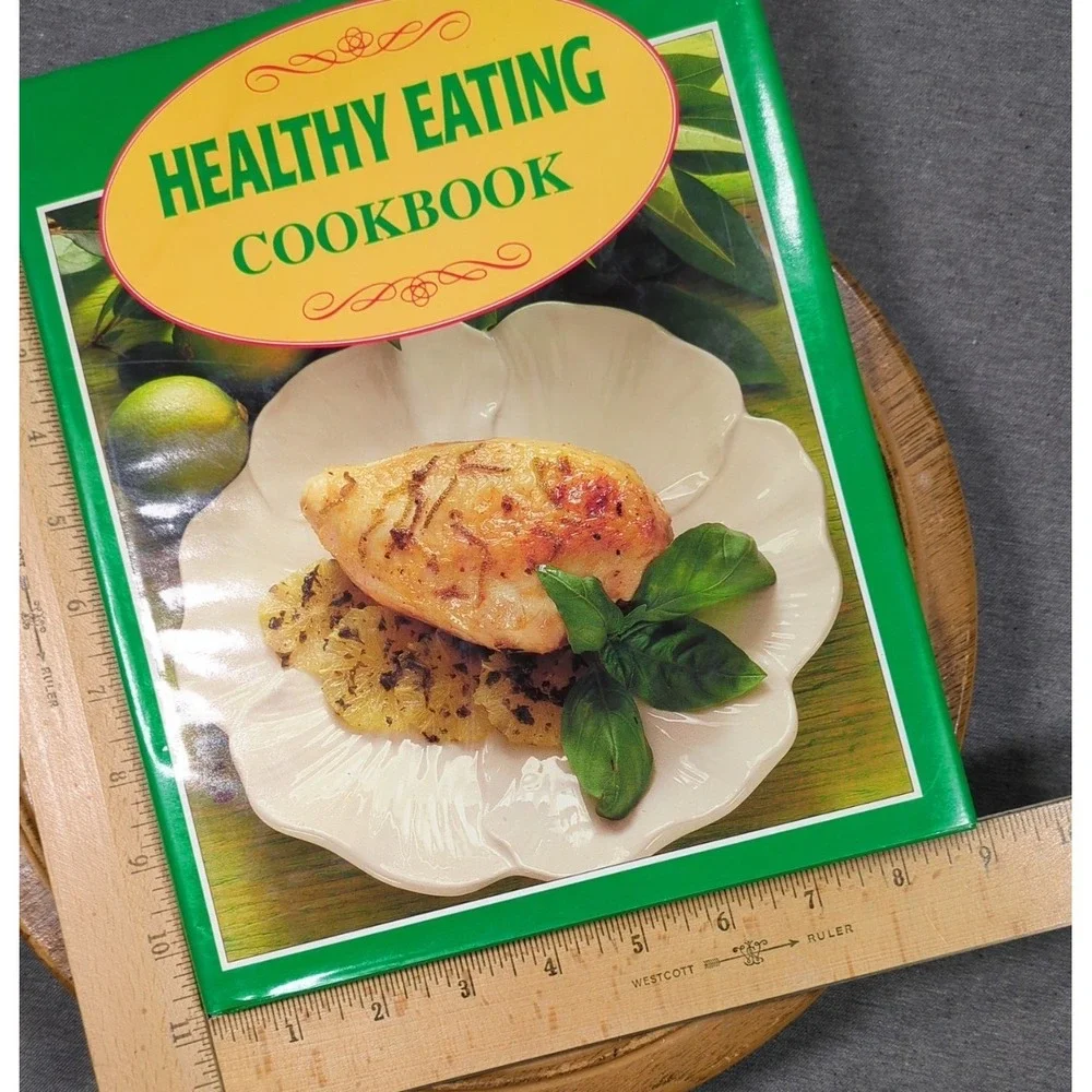 1993 Healthy Eating Cookbook A Magna All-Color‎ VTG English Cookbook Hardcover